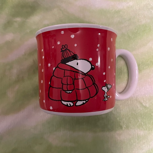 Cozy Red Cartoon Character Mug - Picture 1 of 6